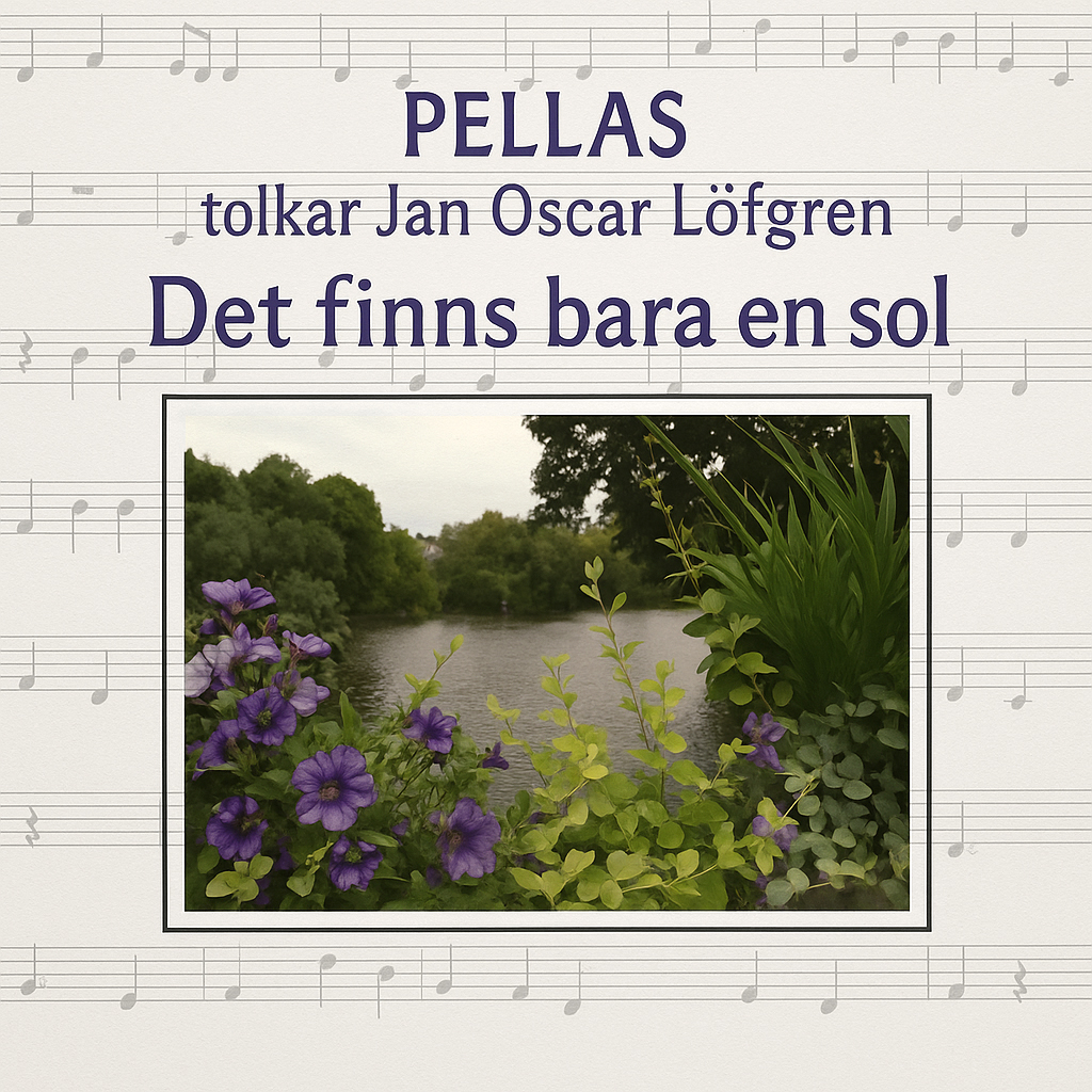 Det finns bara en sol – PELLAS omslag